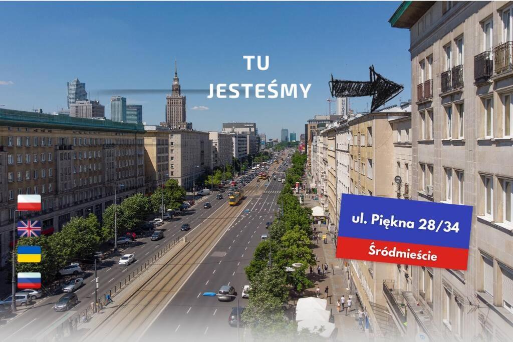 Lux Apartament W Centrum, Plac Konstytucji, Klimatyzacja, Widokowy Lejlighed Warszawa Eksteriør billede